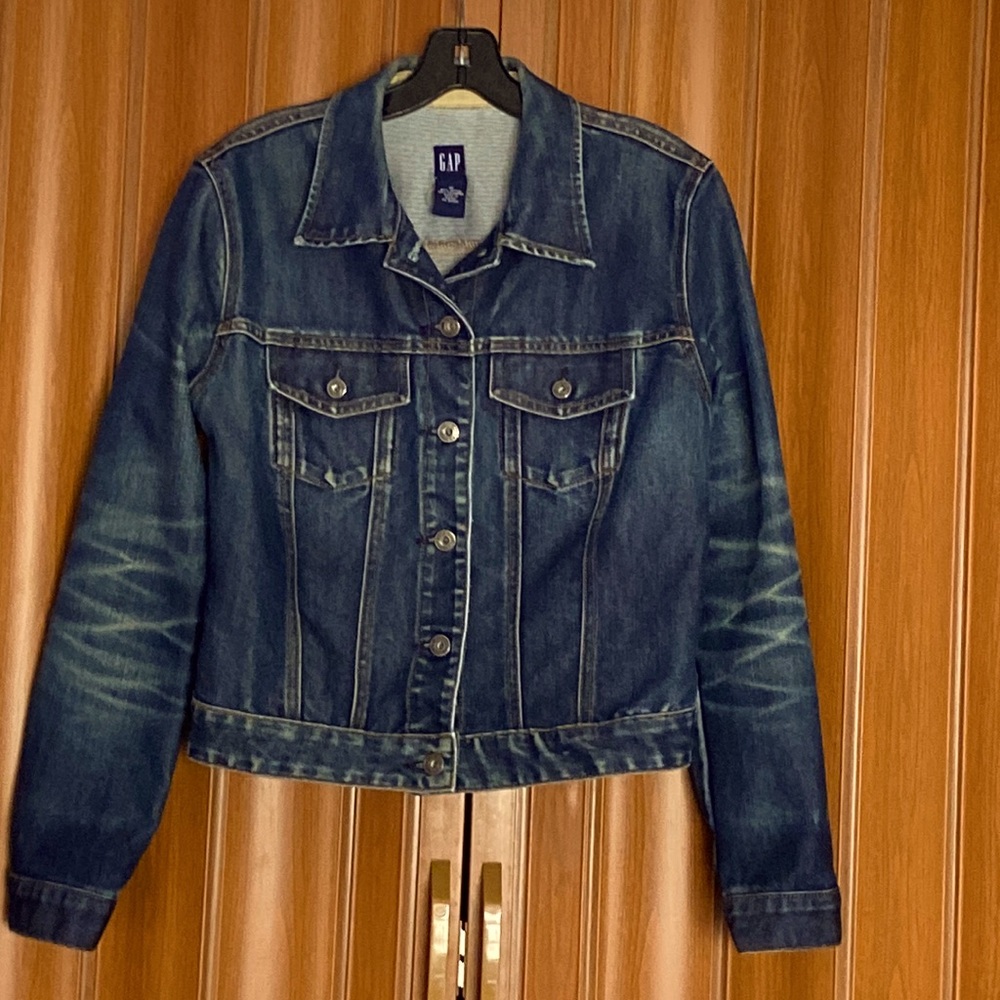 GAP Blue Denim Jacket Size M